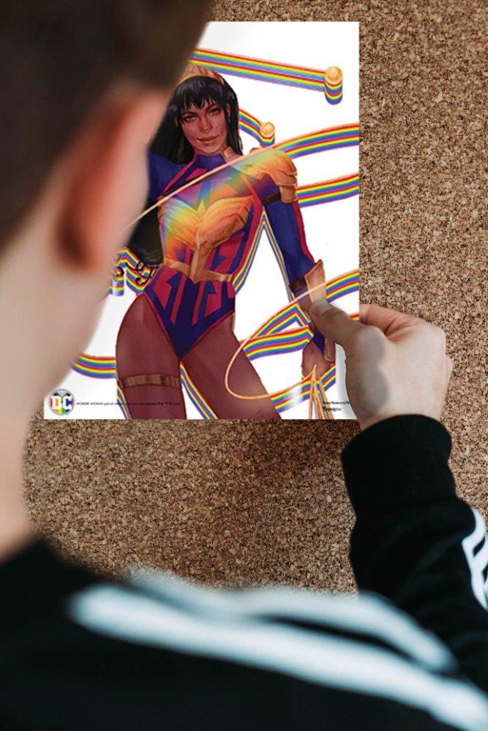 DC Comics (Justice League - DC Pride) TrendyPrint™ Wall Art Set  TP08100885