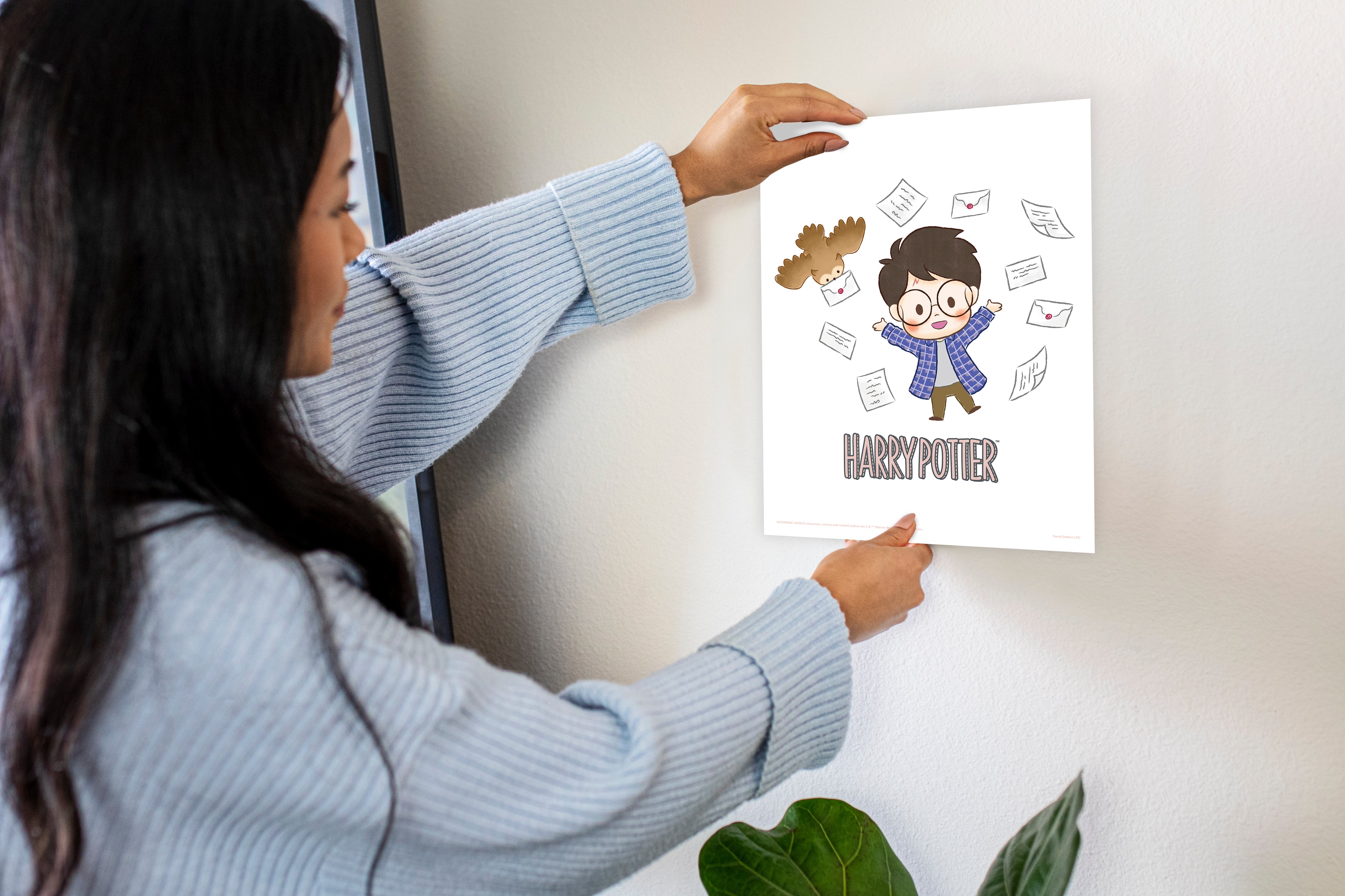 Harry Potter (Tiny Magic - Character Art) TrendyPrint Wall Art Set of Four TP08100903