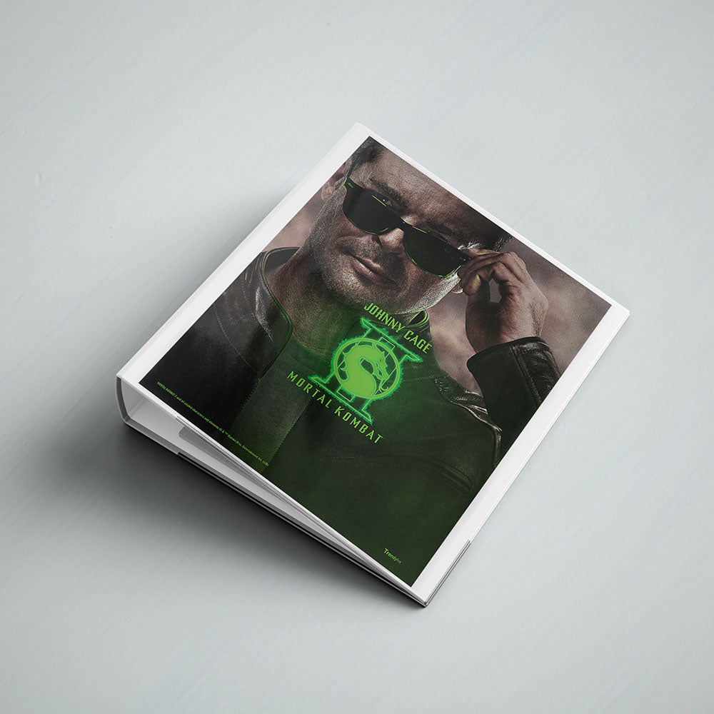 Mortal Kombat 2 (Raiden, Johnny Cage, Shang Tsung, and Baraka) TrendyPrint™ Wall Art Set TP08100918
