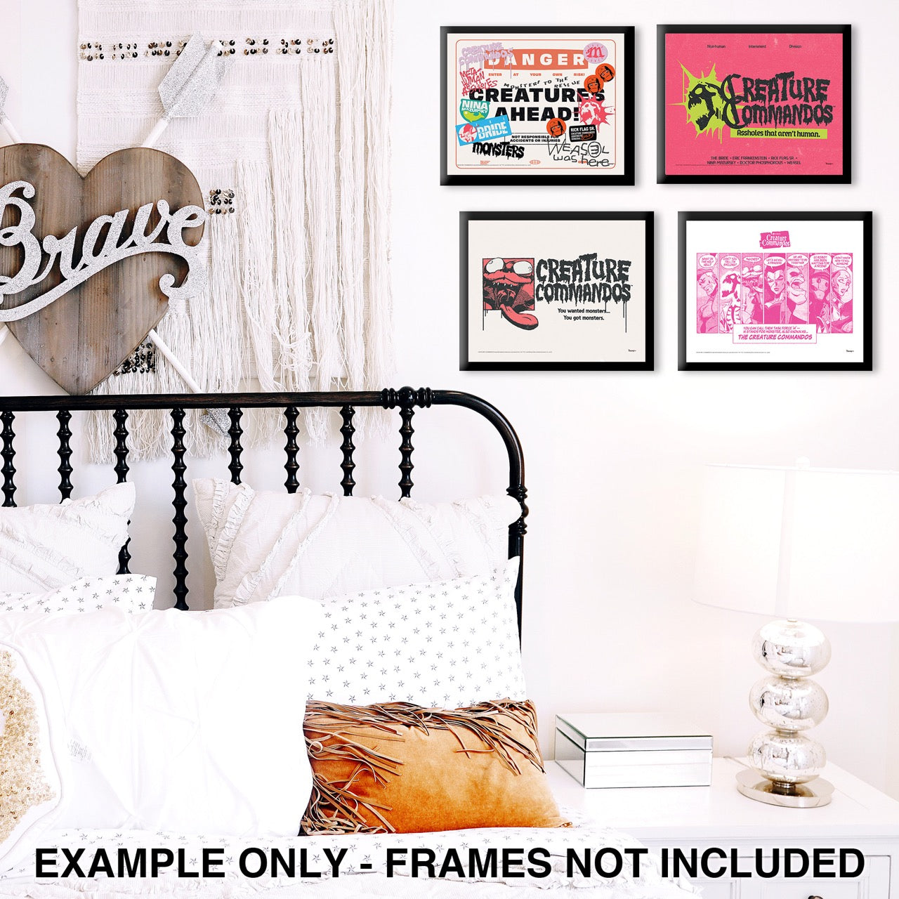 Creature Commandos (At Your Own Risk) TrendyPrint™ Wall Art Set TP08100046