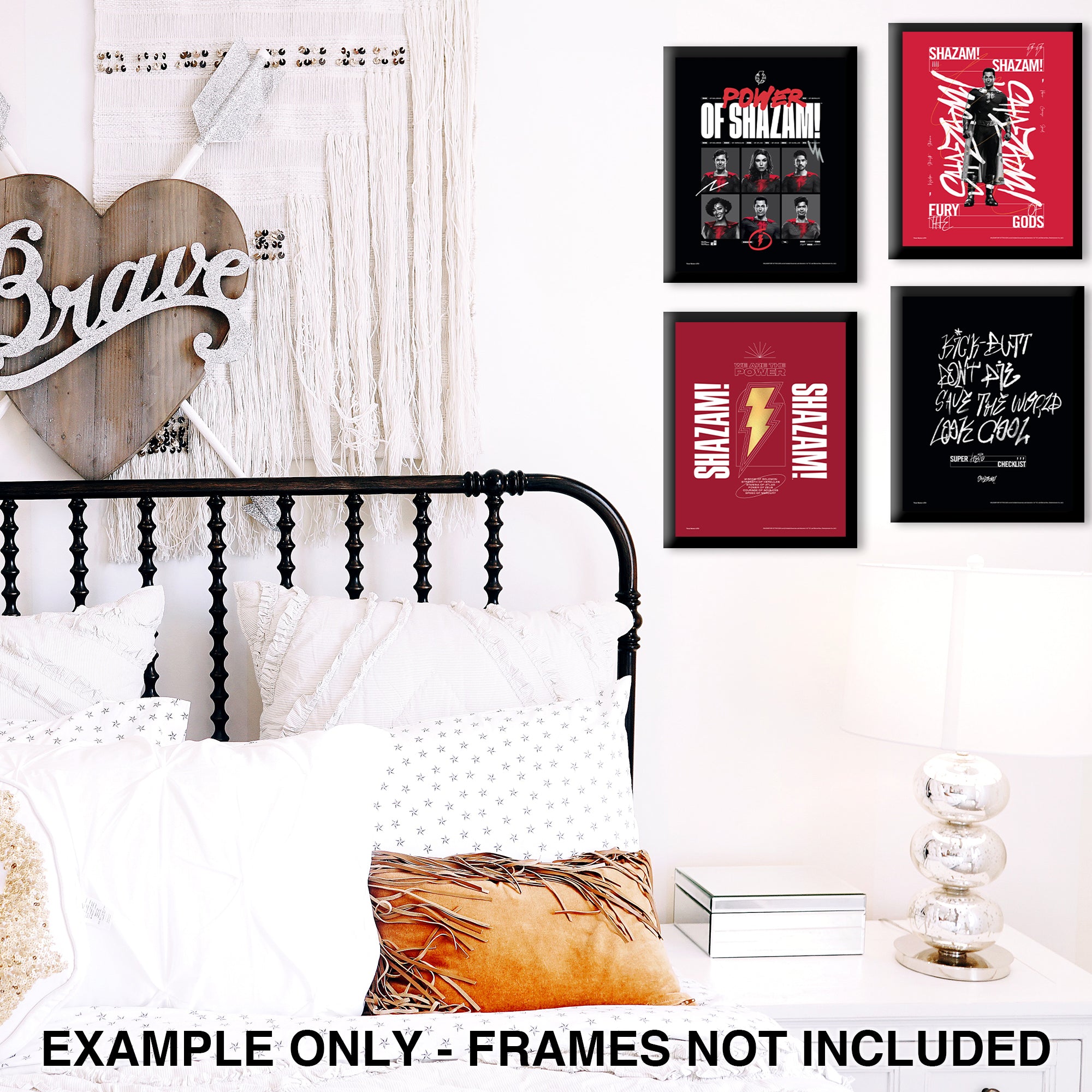 Shazam! Fury Of The Gods (Power of Shazam) TrendyPrint™ Wall Art Set  TP08100808