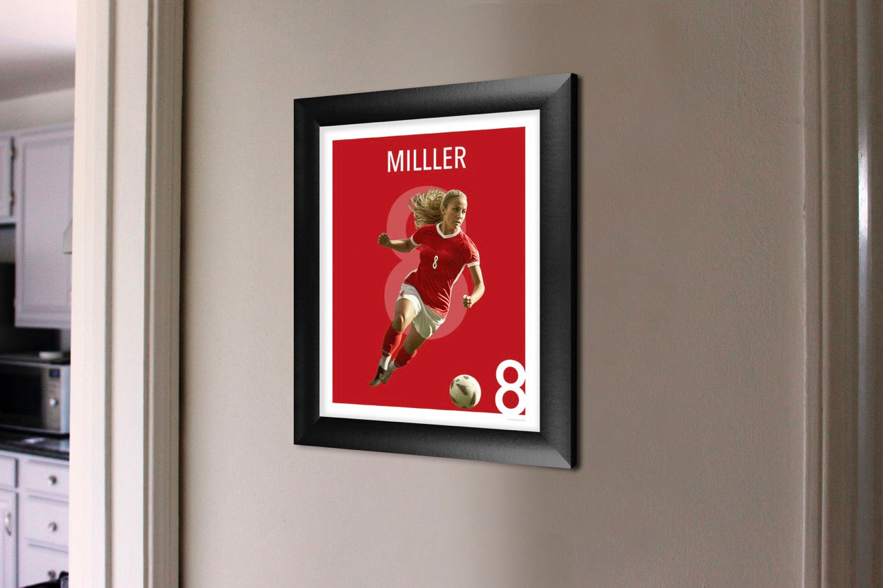 Trend Setters Original (Your Sport – Personalized) Framed TrendyPrint™ Wall Art TPFU08100519CLA