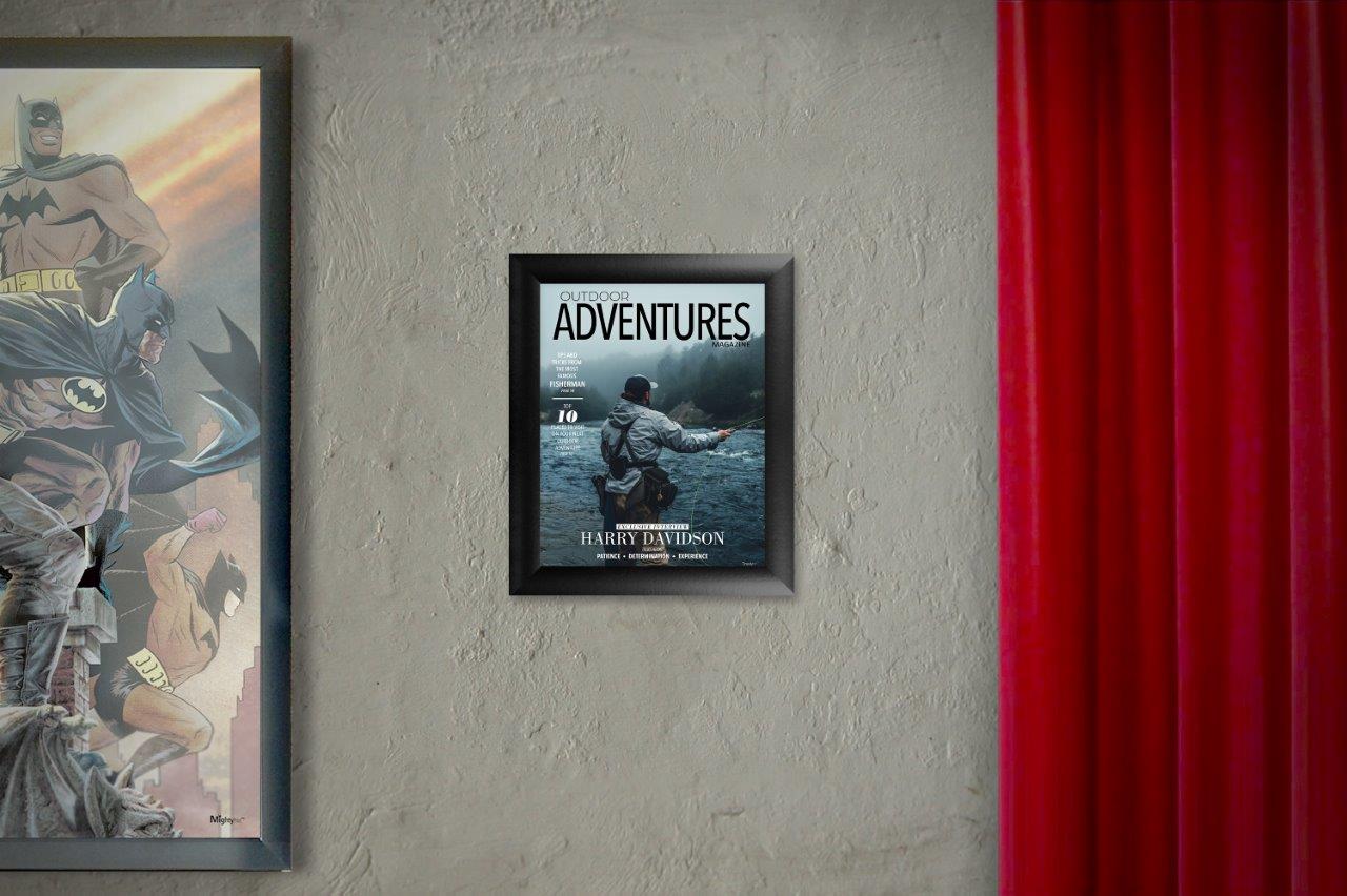 Trend Setters Original (Outdoors Magazine) Personalized Framed TrendyPrint™ Wall Art TPFU08100772CLA