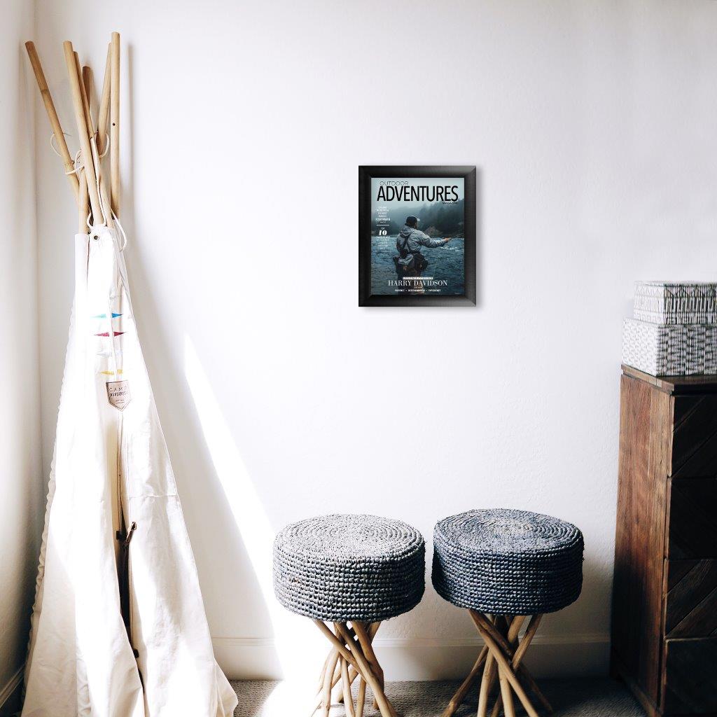 Trend Setters Original (Outdoors Magazine) Personalized Framed TrendyPrint™ Wall Art TPFU08100772CLA
