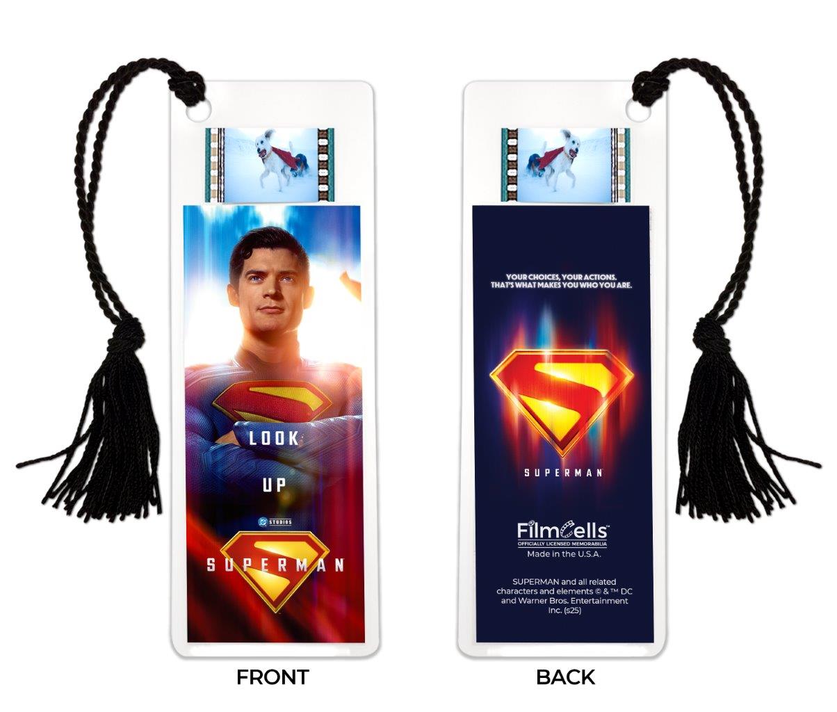 Superman (2025) (Your Choices, Your Actions) FilmCells Bookmark USBM1020