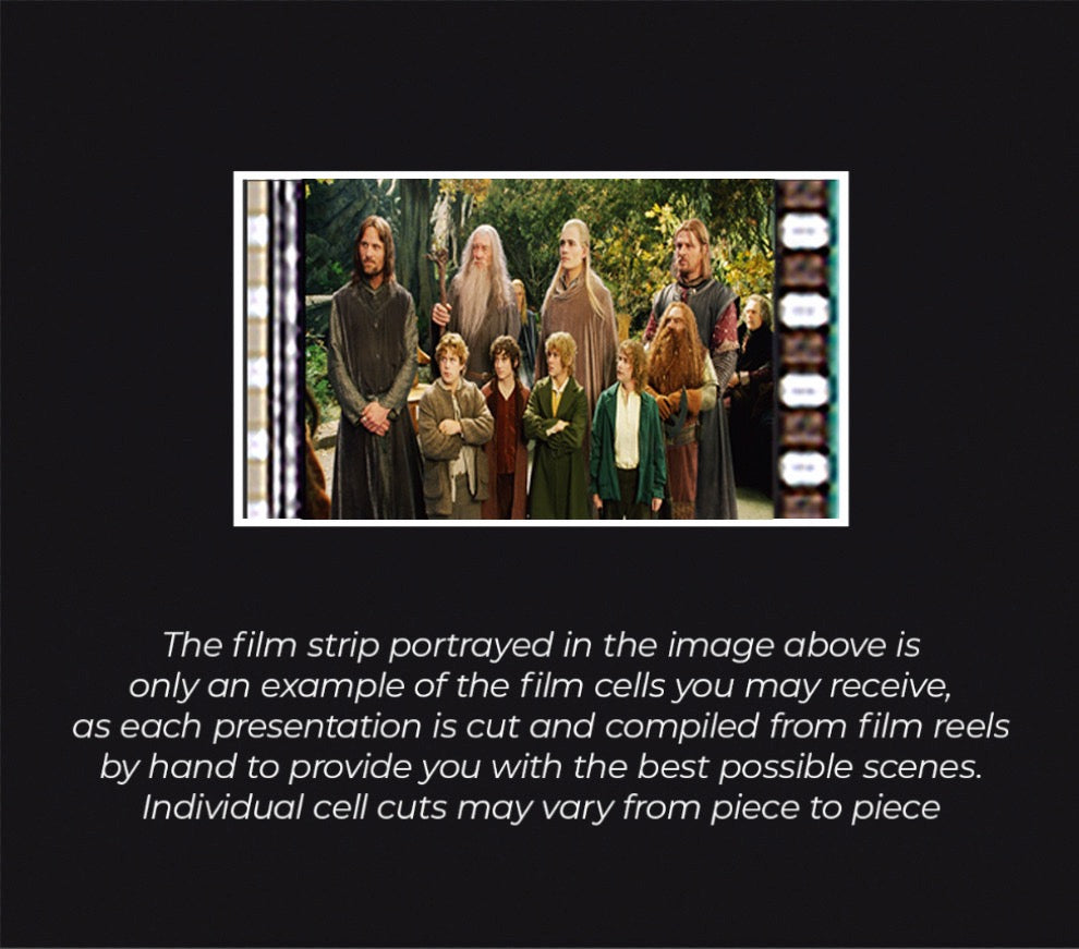 The Lord of the Rings: The Fellowship of the Ring 25th Anniversary (Eye of Mordor) FilmCells Bookmark USBM1022