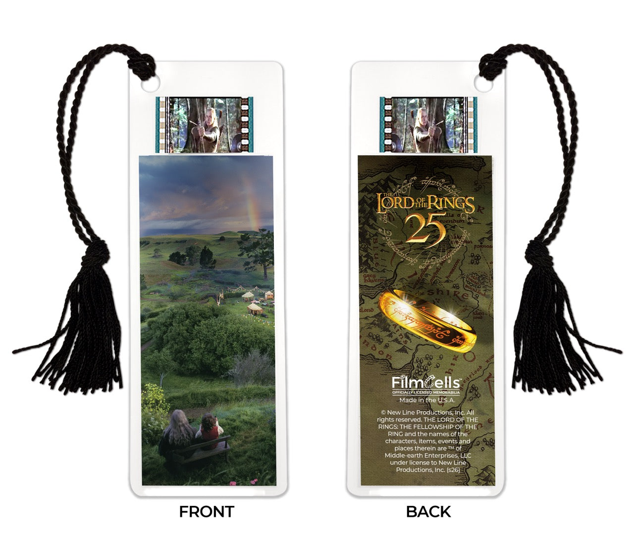 The Lord of the Rings: The Fellowship of the Ring 25th Anniversary (Shire Countryside) FilmCells Bookmark USBM1023