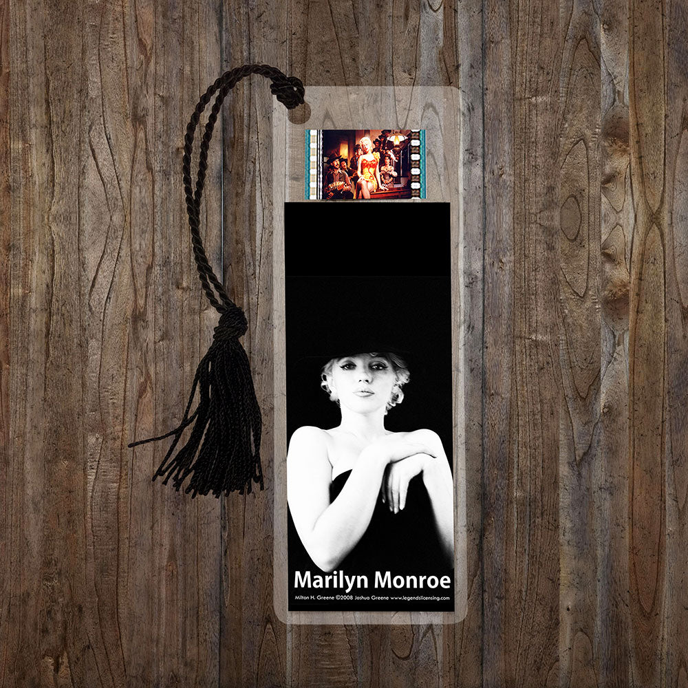 Marilyn Monroe (Black and White) FilmCells™ Bookmark USBM517