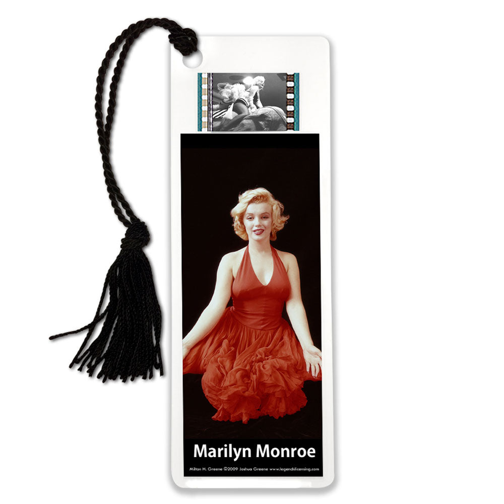 Marilyn Monroe (Red Dress) FilmCells™ Bookmark USBM518