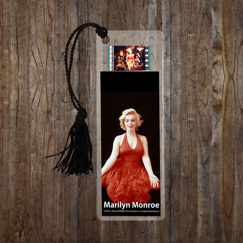 Marilyn Monroe (Red Dress) FilmCells™ Bookmark USBM518