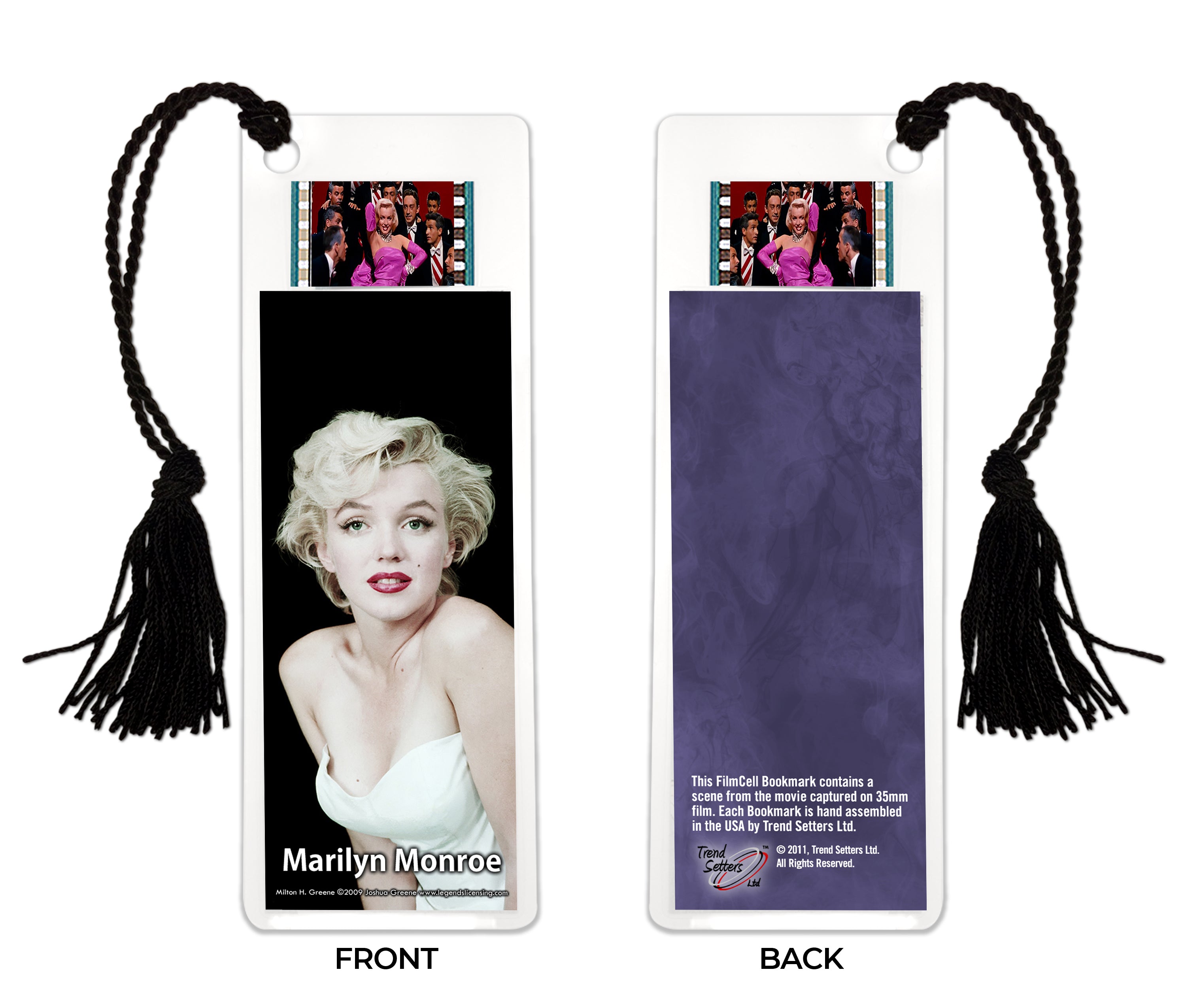 Marilyn Monroe (Red Lips) FilmCells™ Bookmark USBM538
