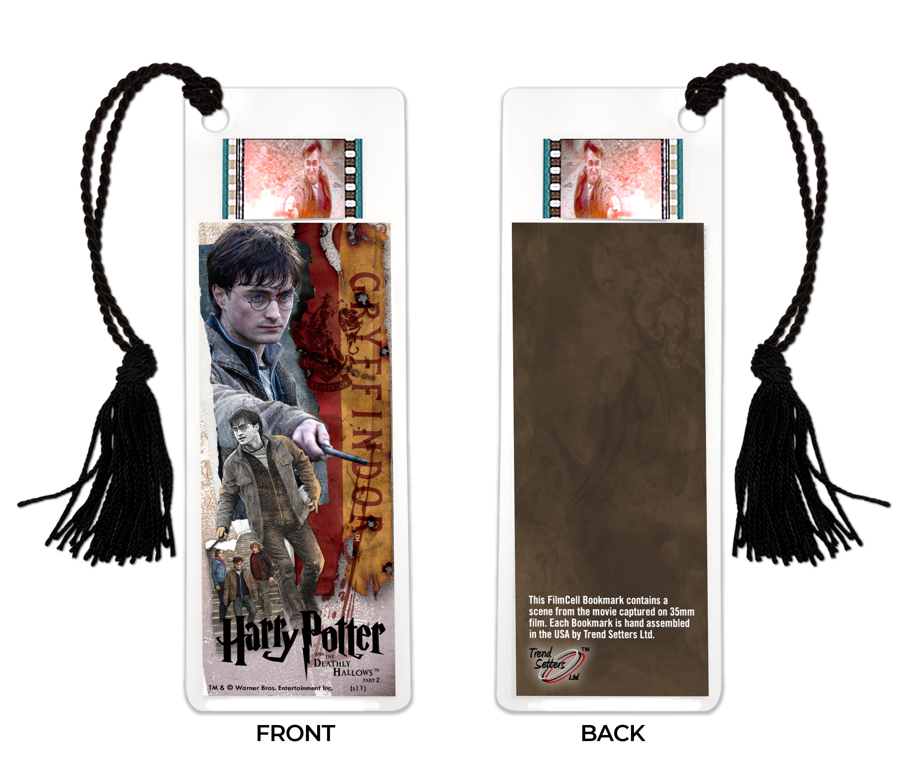Harry Potter and the Deathly Hallows: Part 2 (Gryffindor Harry) FilmCells™ Bookmark USBM585