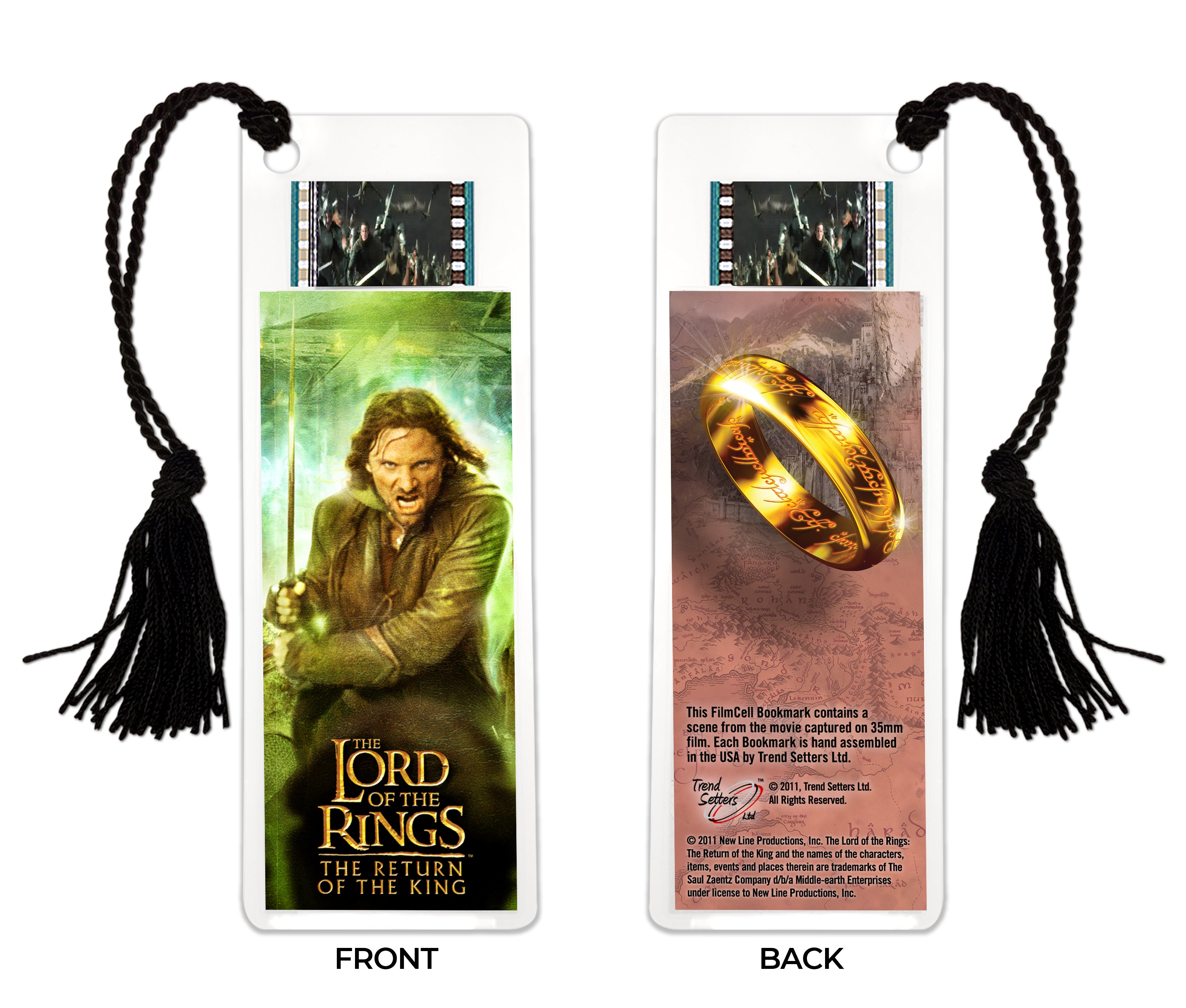The Lord of the Rings: The Return of the King (Aragorn) FilmCells™ Bookmark USBM602