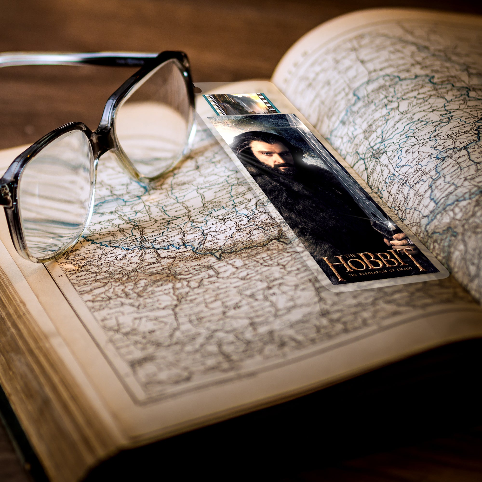 THE HOBBIT: THE DESOLATION OF SMAUG (Thorin Oakenshield) FilmCells™ Bookmark USBM658