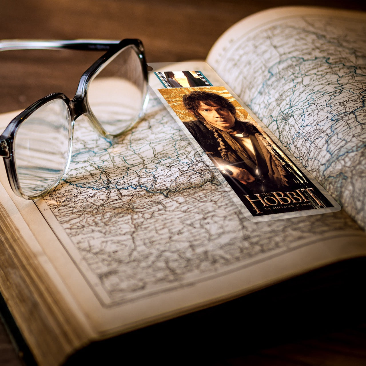 THE HOBBIT: THE DESOLATION OF SMAUG (Bilbo Baggins) FilmCells™ Bookmark USBM660