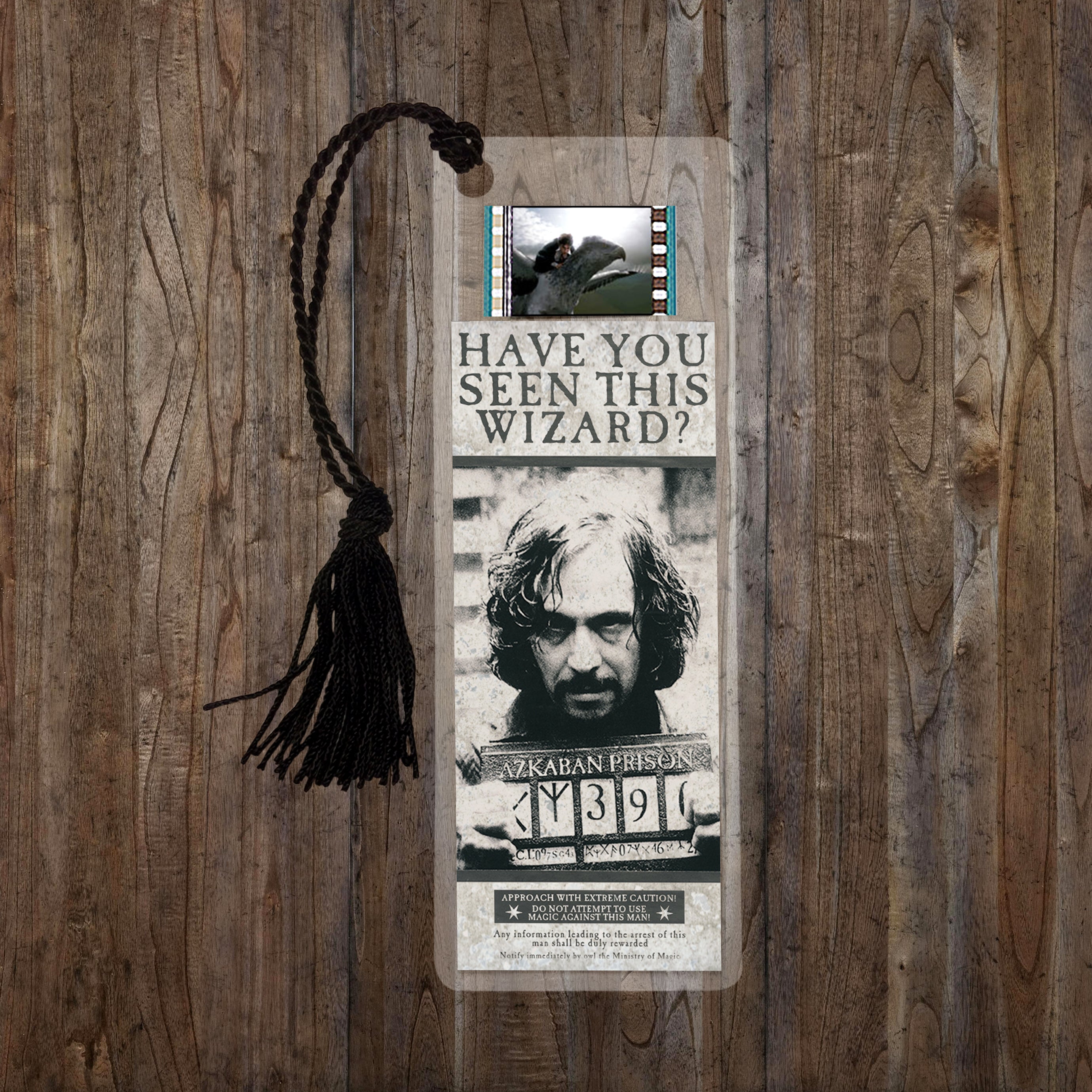 Harry Potter and the Prisoner of Azkaban (Sirius Black Wanted) FilmCells™ Bookmark USBM670