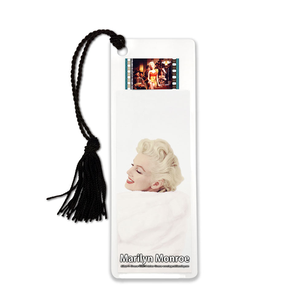 Marilyn Monroe (White Fur) FilmCells™ Bookmark USBM671