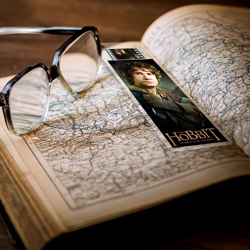 THE HOBBIT: THE BATTLE OF THE FIVE ARMIES (Bilbo) FilmCells™ Bookmark USBM689