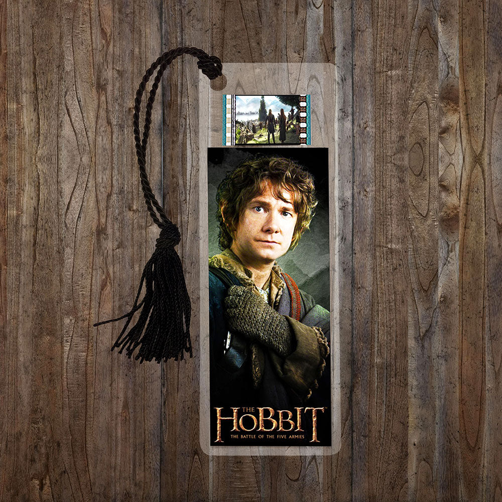 THE HOBBIT: THE BATTLE OF THE FIVE ARMIES (Bilbo) FilmCells™ Bookmark USBM689