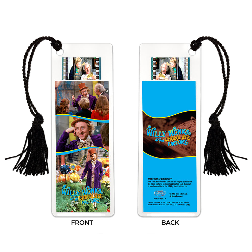 Willy Wonka and the Chocolate Factory (Willy Wonka) FilmCells™ Bookmark USBM774