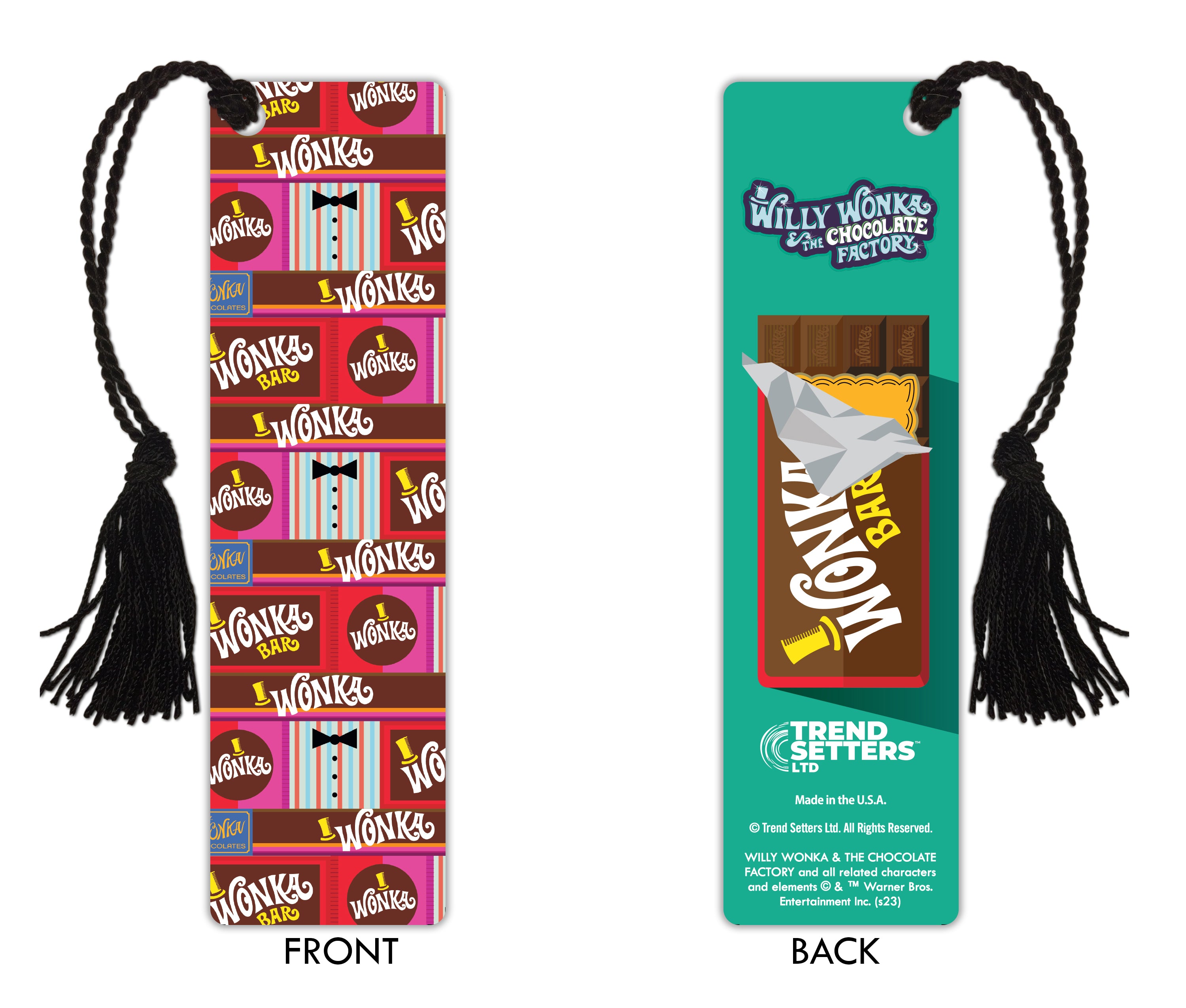 Willy Wonka and the Chocolate Factory (Wonka Bar) Bookmark USBMP1009