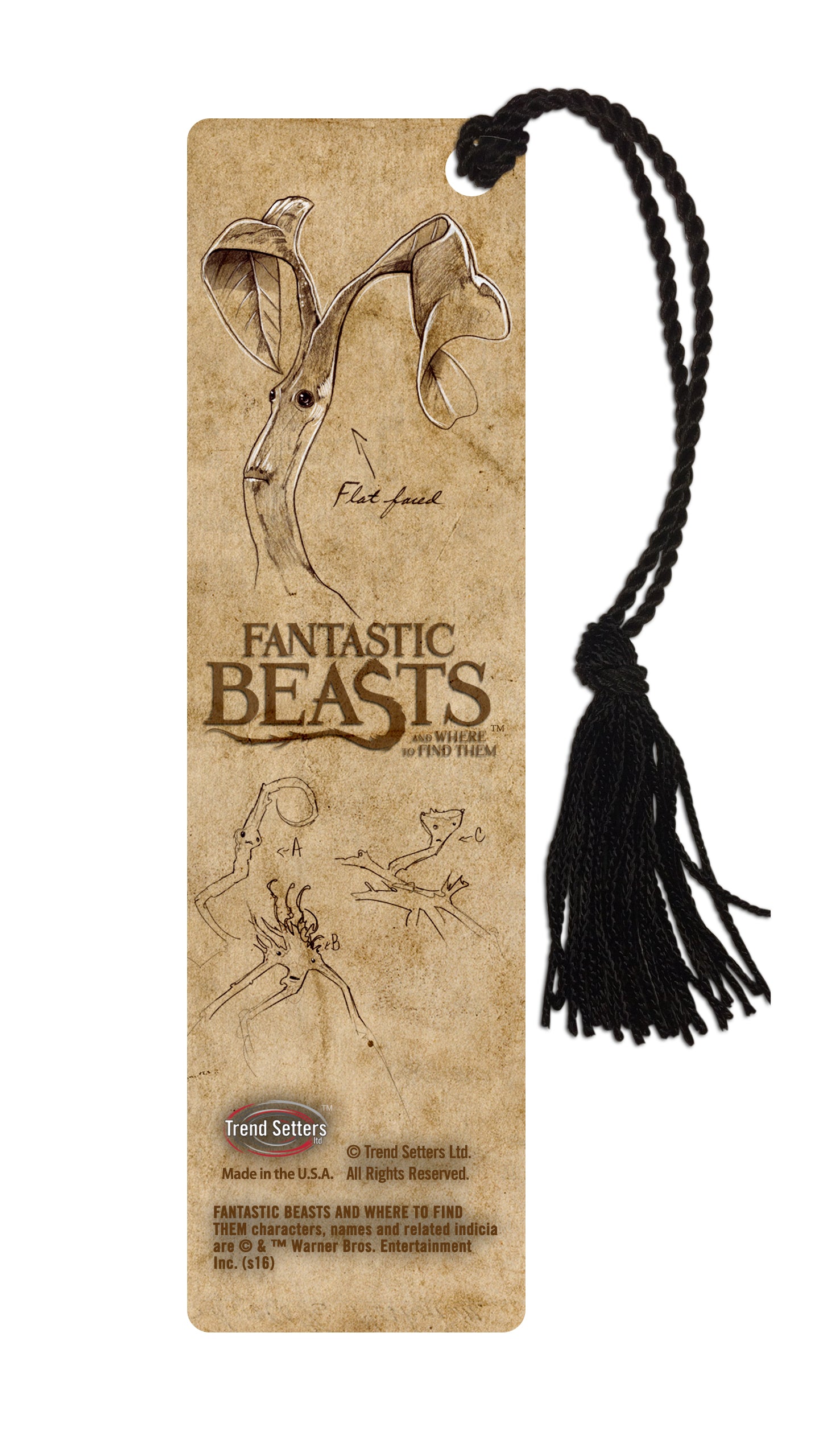 Fantastic Beasts and Where to Find Them (Bowtruckle Notes) Bookmark USBMP778
