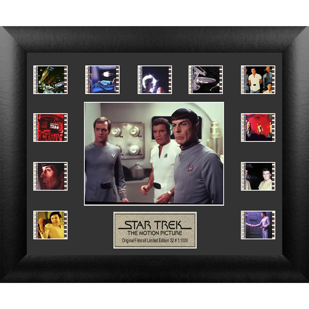 Star Trek The Motion Picture (S2) Limited Edition Mini Montage Framed FilmCells Presentation USFC2123