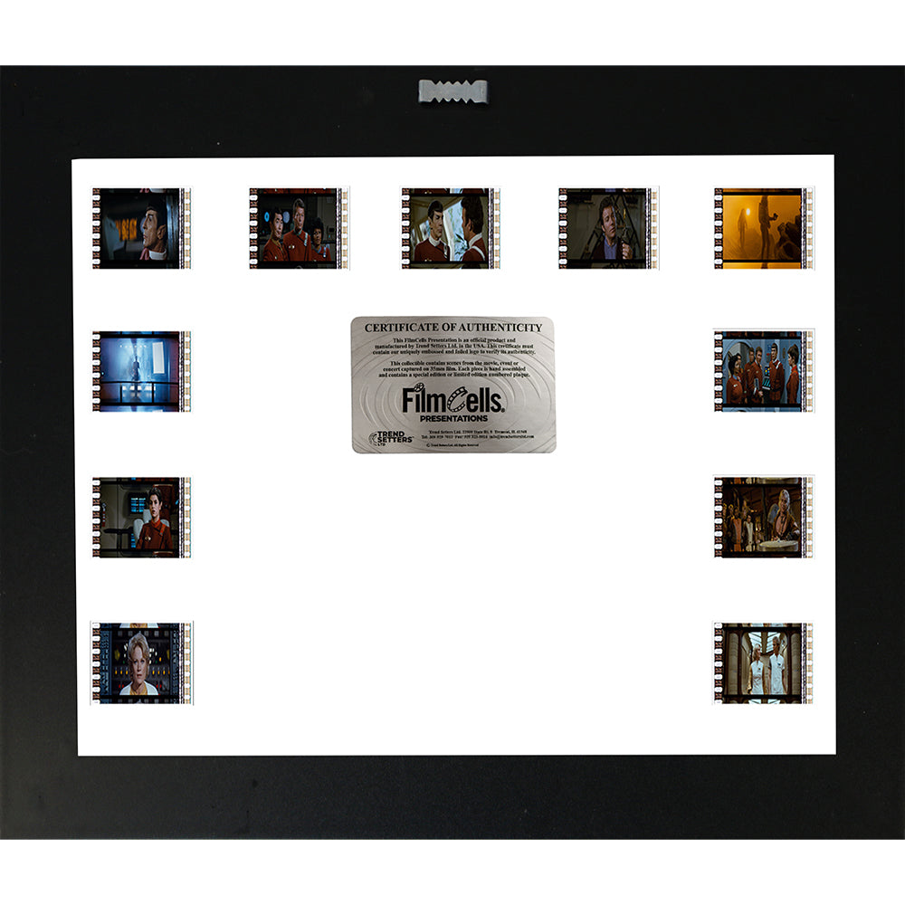 Star Trek II The Wrath of Khan Limited Edition Mini Montage Framed FilmCells Presentation USFC2145