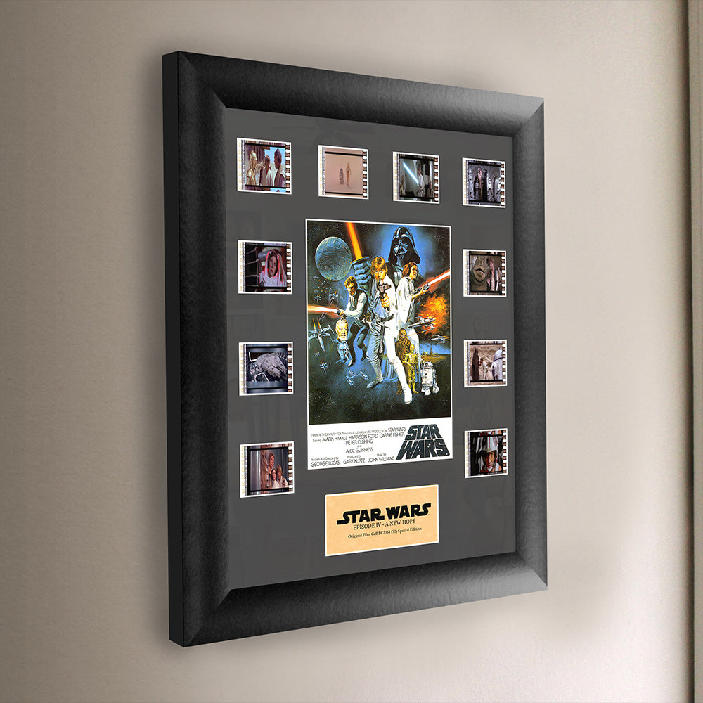 Star Wars: Episode IV (A New Hope) FilmCells Presentation Mini Montage Wall Art USFC2364