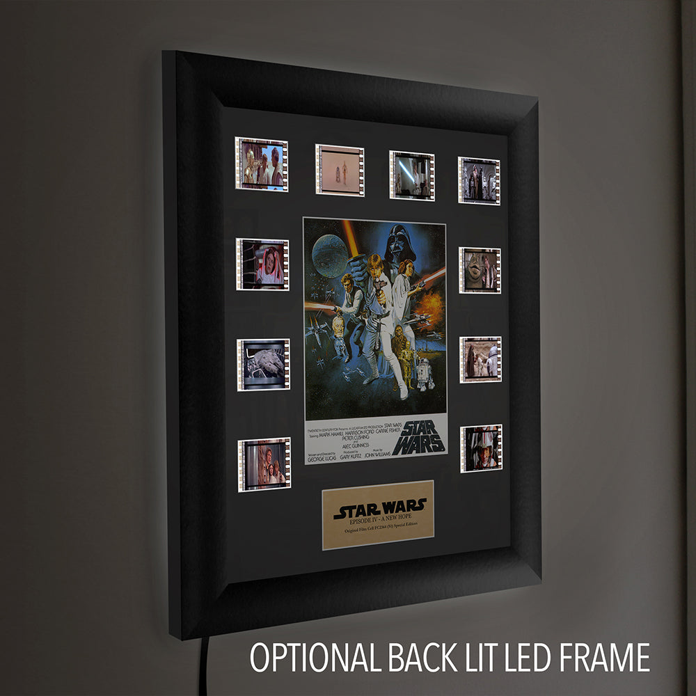 Star Wars: Episode IV (A New Hope) FilmCells Presentation Mini Montage Wall Art USFC2364
