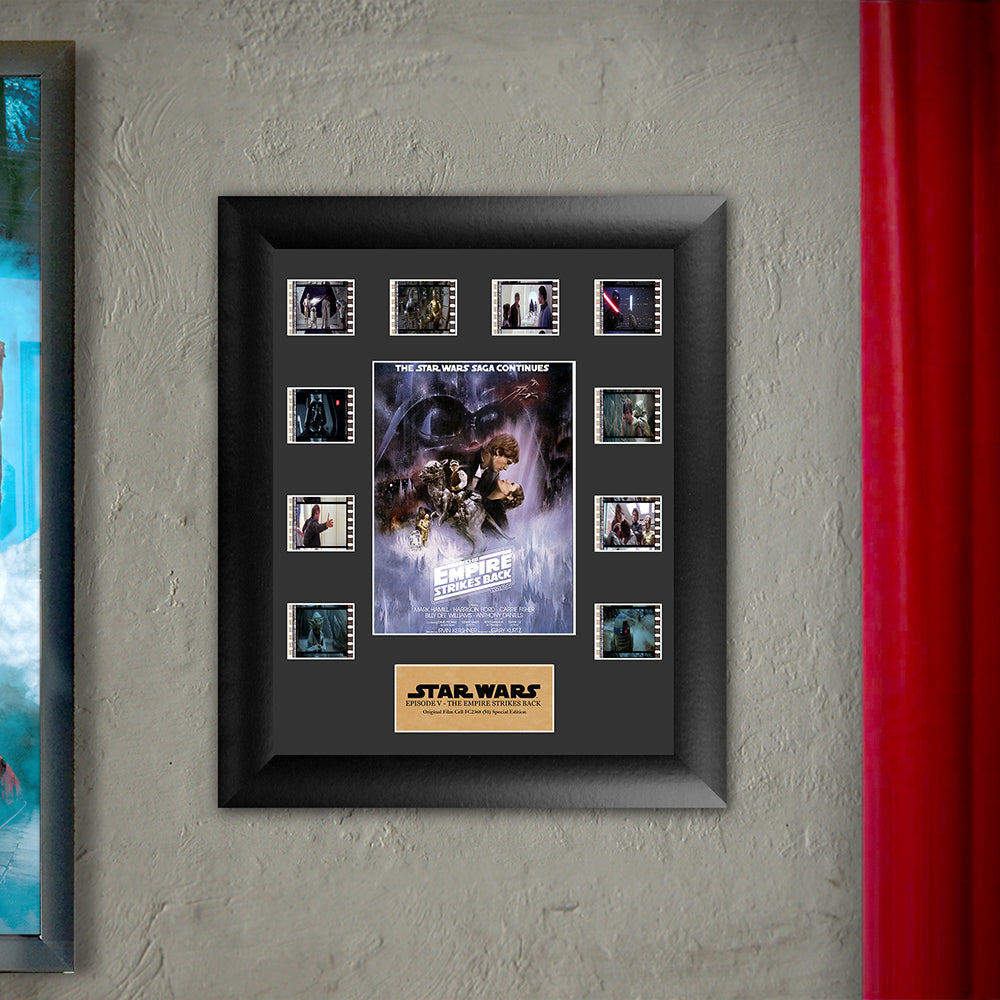 Star Wars: Episode V (The Empire Strikes Back) FilmCells Presentation Mini Montage Wall Art USFC2368