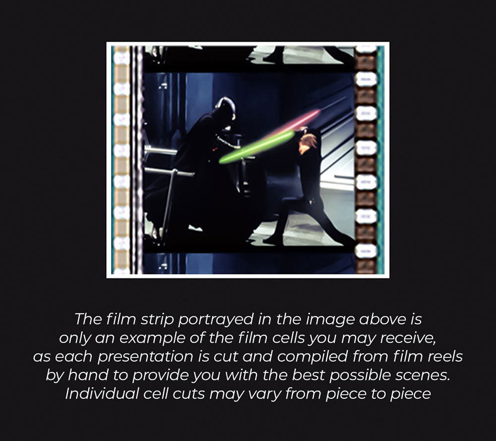 Star Wars Episode VI Return of the Jedi Authentic Minicell FilmCells Framed Desktop Presentation USFC2406