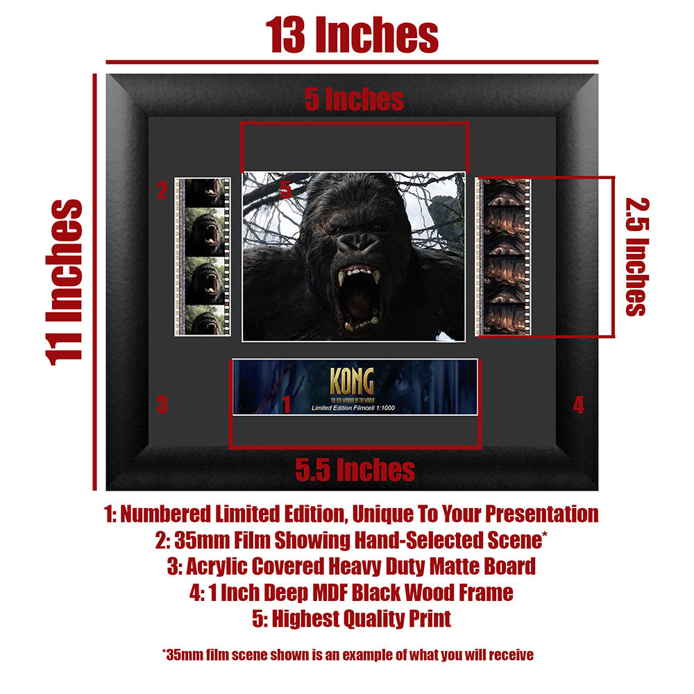 King Kong Limited Edition Double FilmCells Presentation USFC2505