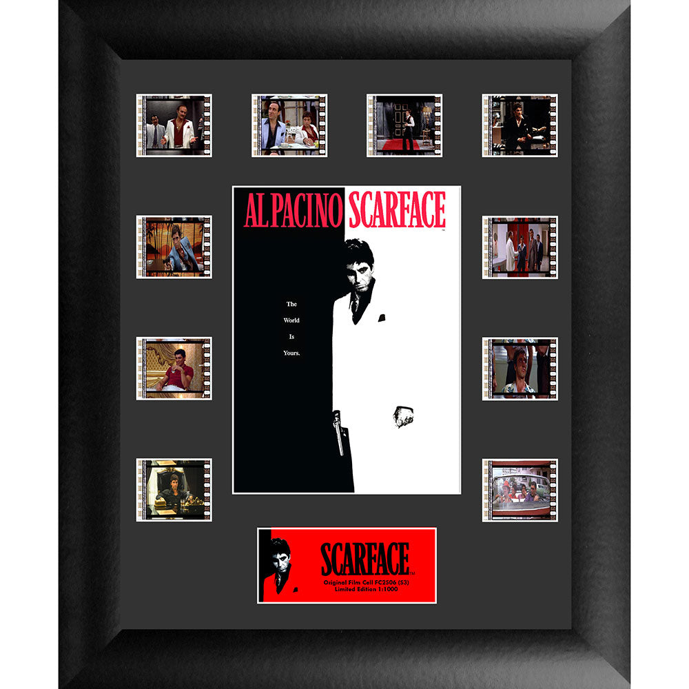Scarface (S3) Limited Edition Mini Montage Framed FilmCells Presentation USFC2506