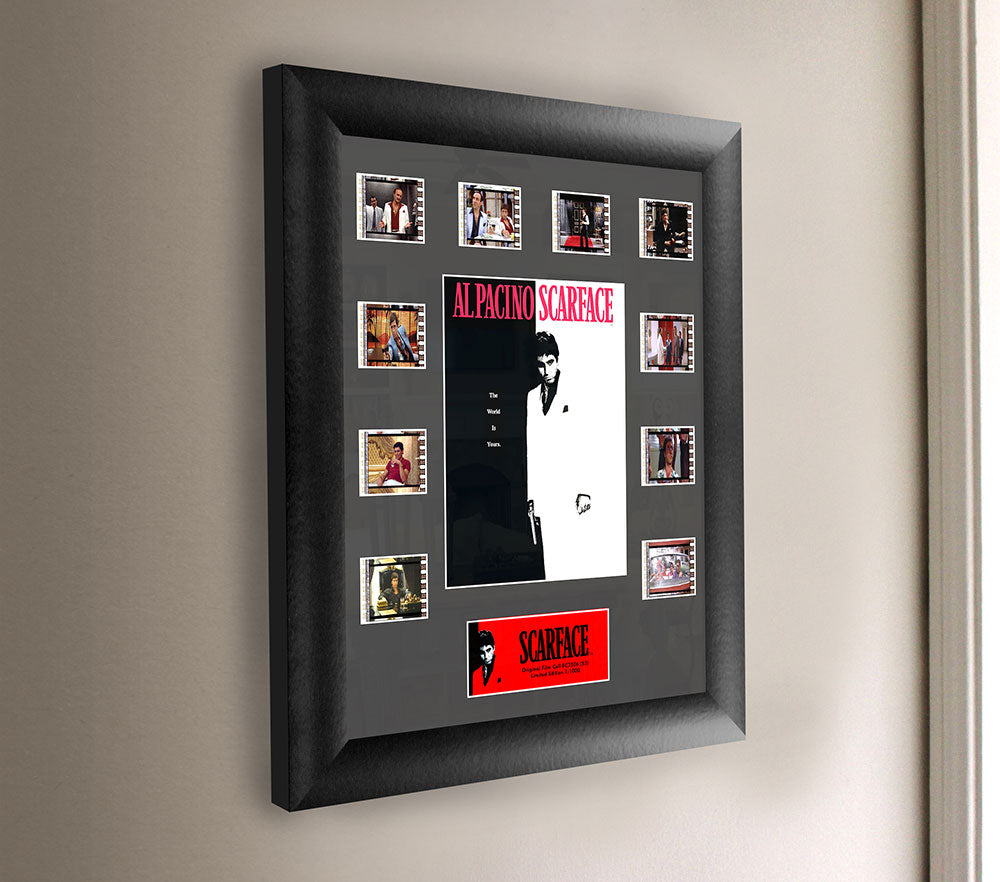 Scarface (S3) Limited Edition Mini Montage Framed FilmCells Presentation USFC2506