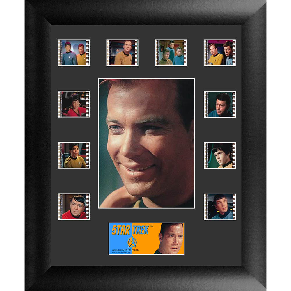 Star Trek The Original Series S2) Limited Edition Mini Montage Framed FilmCells Presentation USFC2529