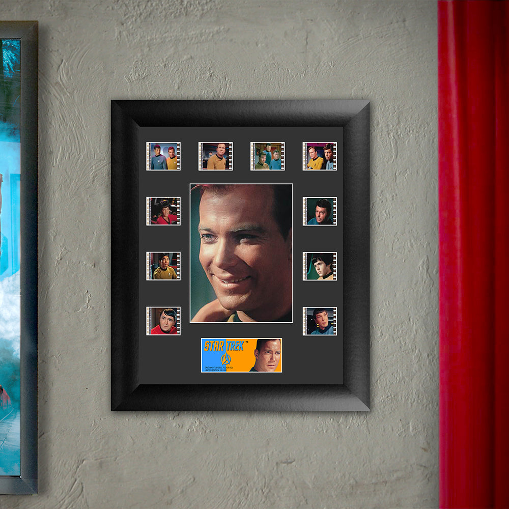 Star Trek The Original Series S2) Limited Edition Mini Montage Framed FilmCells Presentation USFC2529