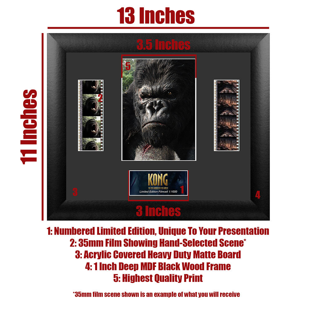 King Kong (S2) Limited Edition Double FilmCells Presentation USFC2663