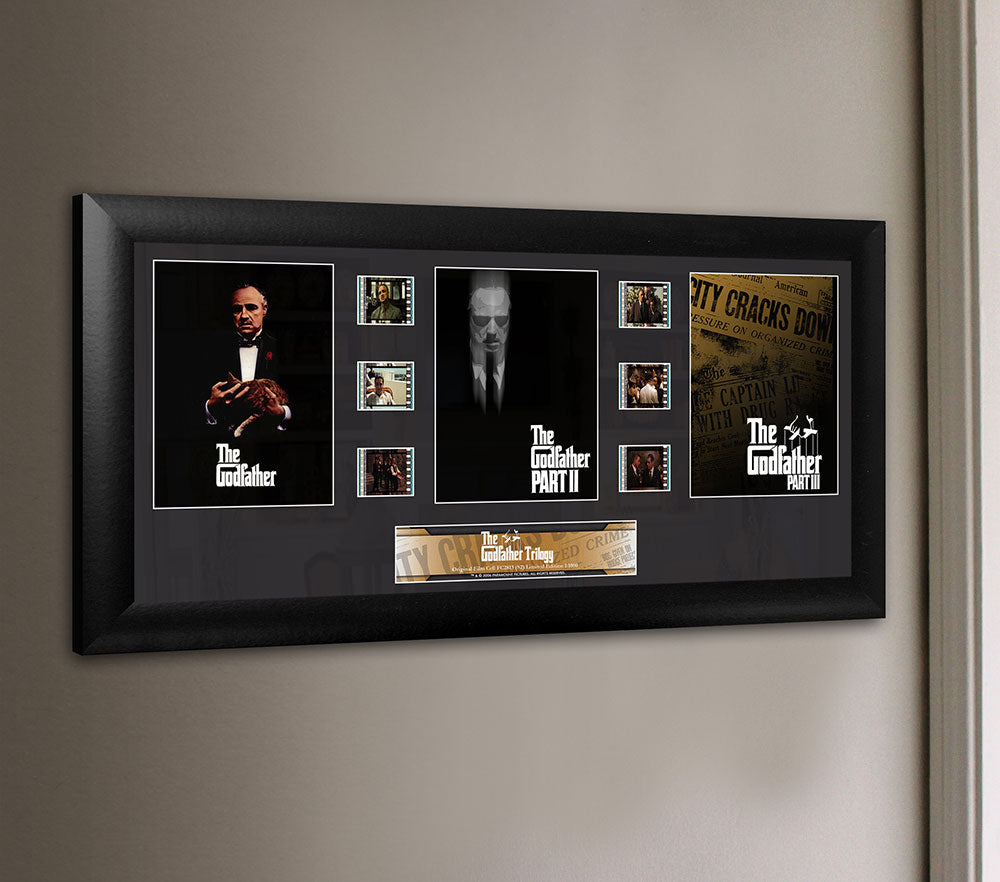 The Godfather (S2) Limited Edition Trio Framed FilmCells Presentation USFC2813
