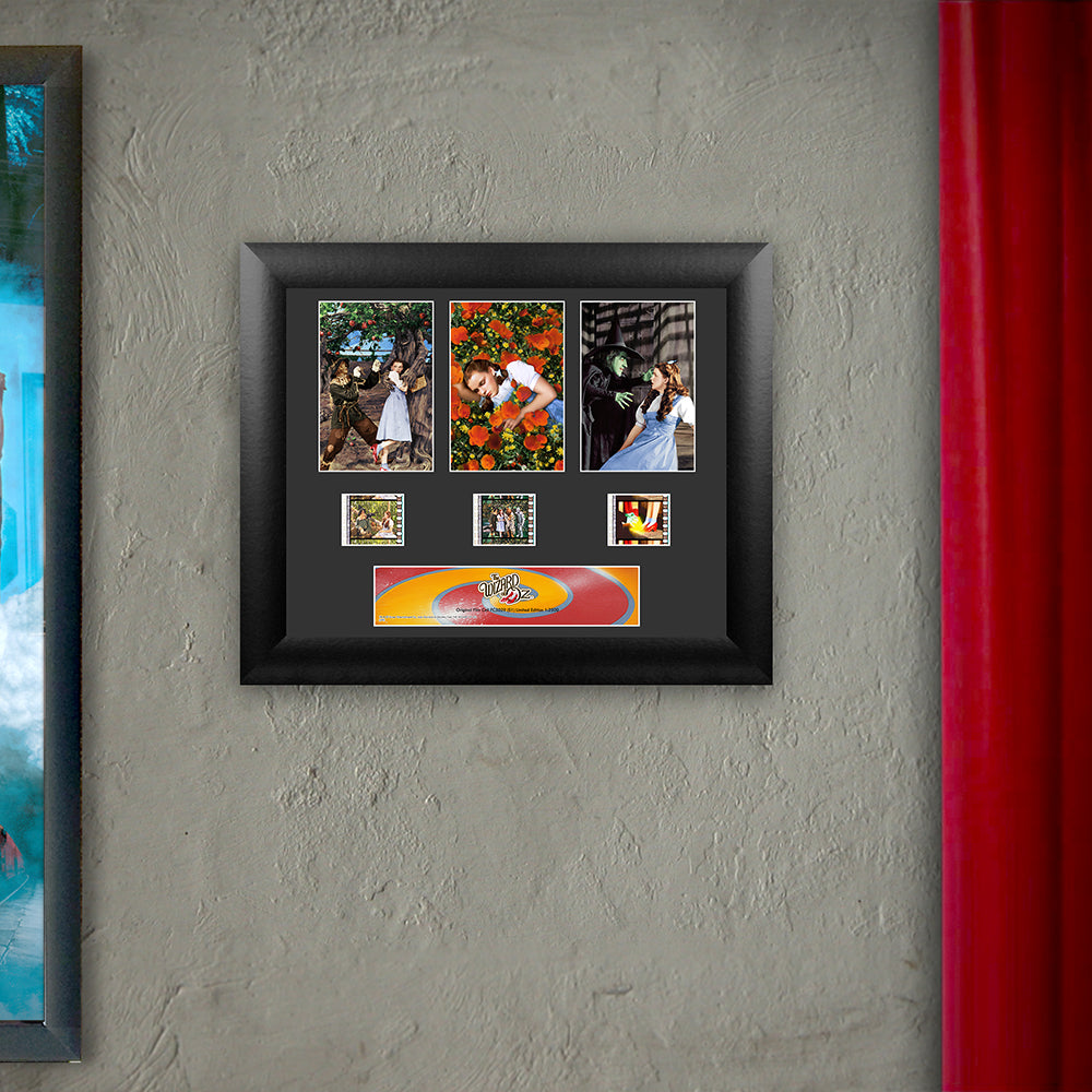 The Wizard of Oz (S1) 3 Cell Standard FilmCells Wall Art Presentation USFC5029