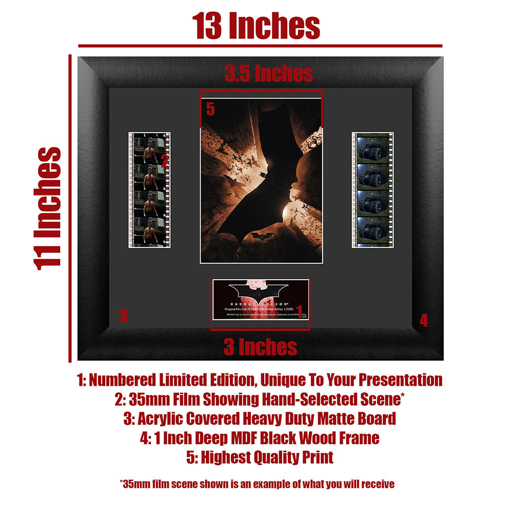 Batman Begins (S1) Limited Edition Double FilmCells Presentation USFC5090