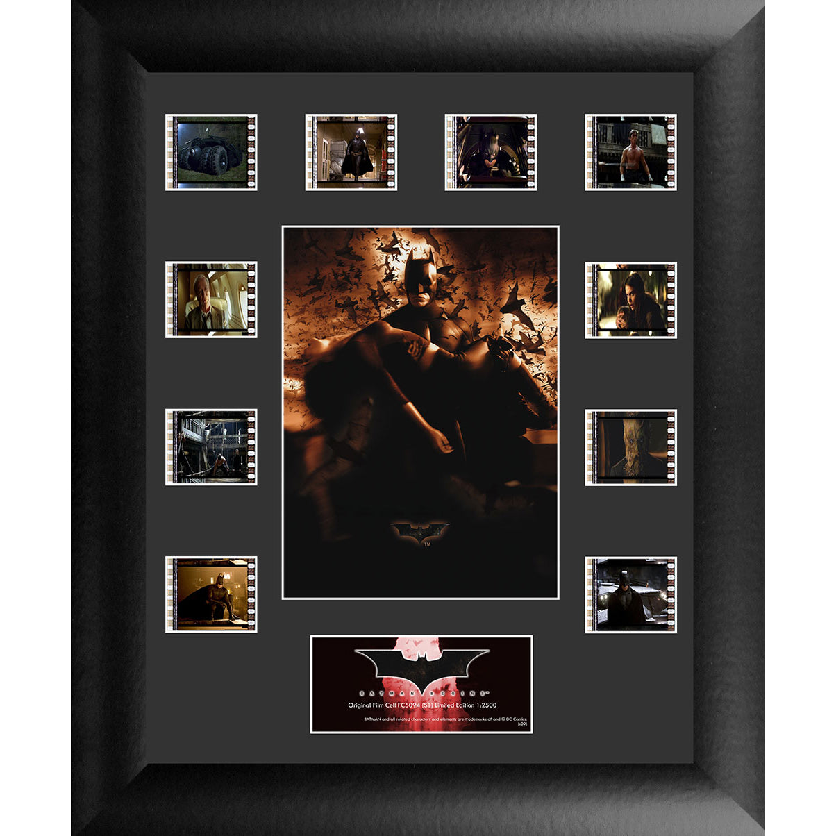 Batman Begins (S1) Limited Edition Mini Montage Framed FilmCells Presentation USFC5094