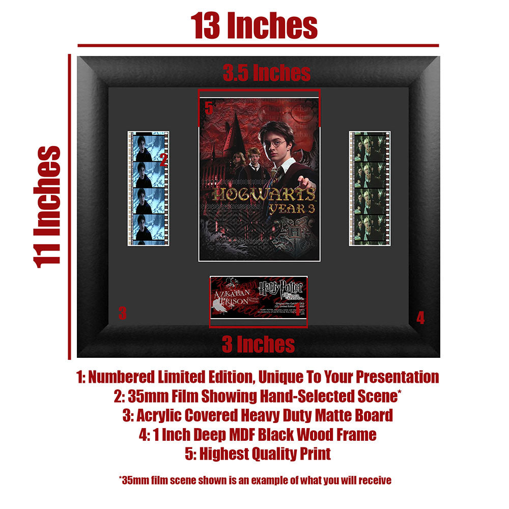 Harry Potter and the Prisoner of Azkaban (S5) Limited Edition Double FilmCells Presentation USFC5283