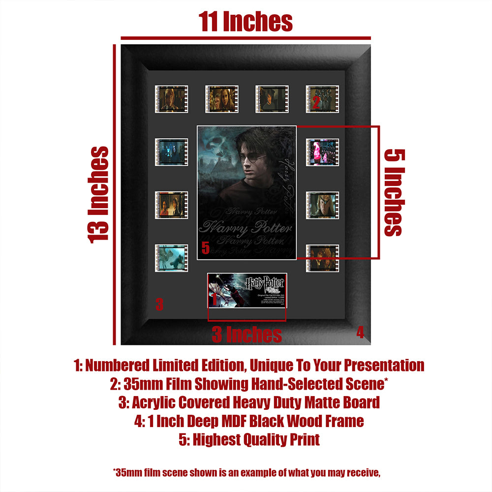 Harry Potter and the Goblet of Fire (S5) Limited Edition Mini Montage Framed FilmCells Presentation USFC5284