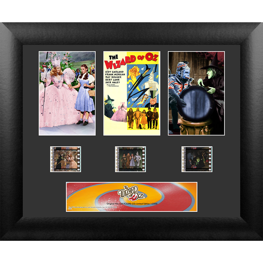 The Wizard of Oz (S2) 3 Cell Standard FilmCells Wall Art Presentation USFC5290