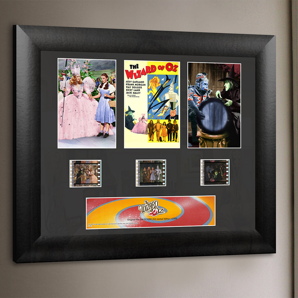 The Wizard of Oz (S2) 3 Cell Standard FilmCells Wall Art Presentation USFC5290