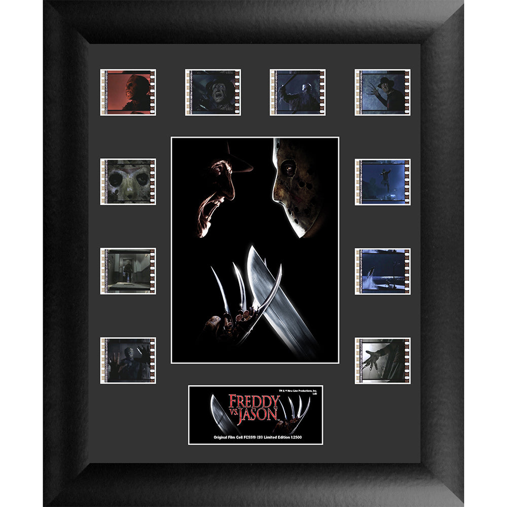 Freddy Vs Jason (S1) Limited Edition Mini Montage Framed FilmCells Presentation USFC5519