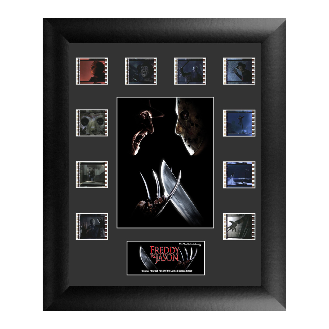 Freddy Vs Jason (S1) Limited Edition Mini Montage Framed FilmCells Presentation USFC5519