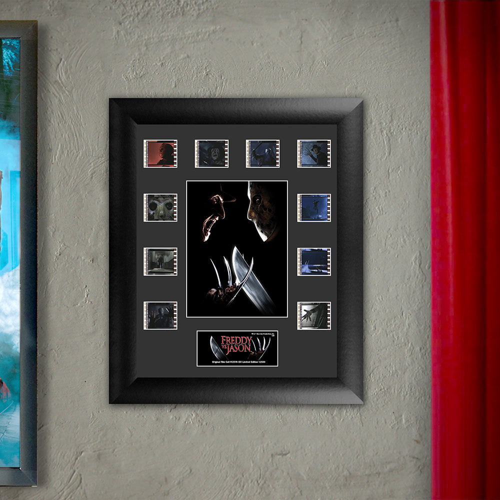 Freddy Vs Jason (S1) Limited Edition Mini Montage Framed FilmCells Presentation USFC5519