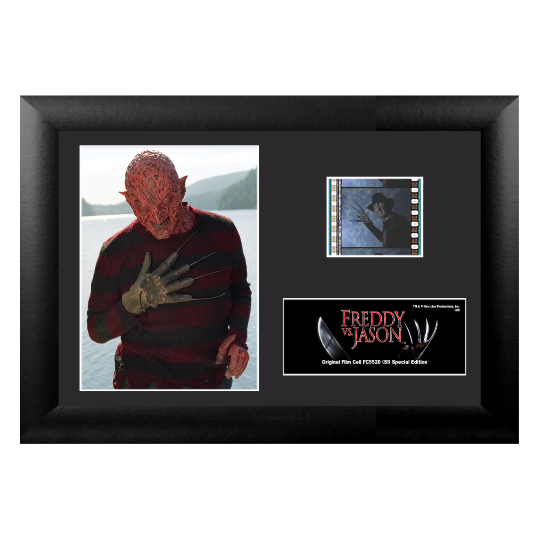 Freddy vs. Jason (Freddys Back) Minicell FilmCells Framed Desktop Presentation USFC5520